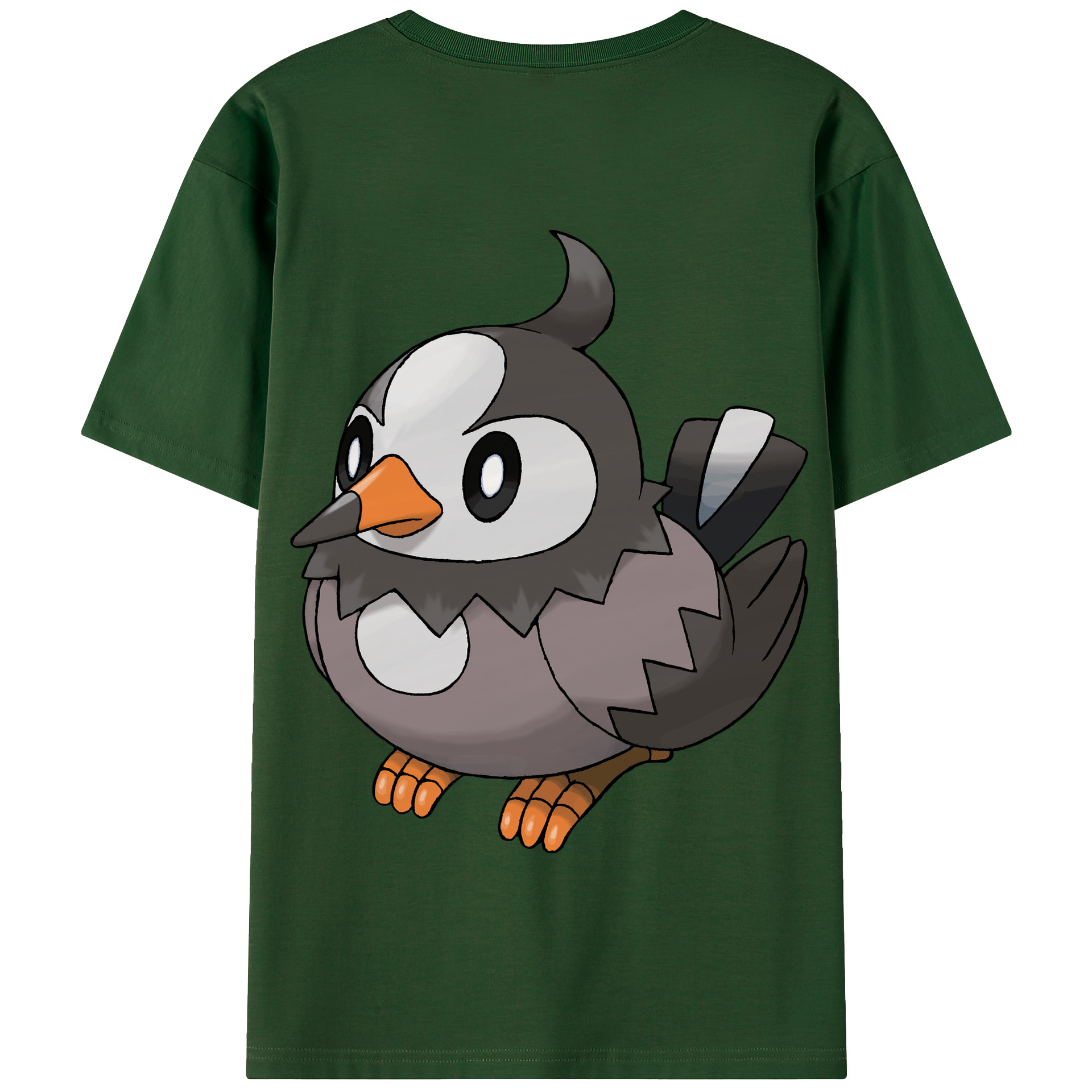 （画像用） ポケットモンスター Pokémon 綿100％半袖Tシャツ（背面プリント）